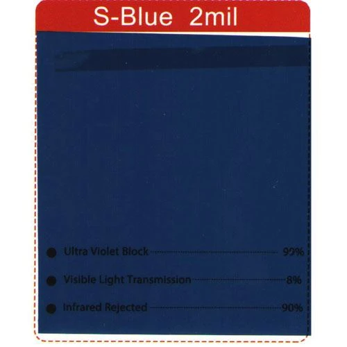 Blue Window Film