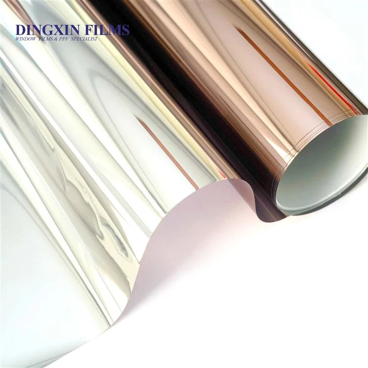 Silver Bronze Window Film