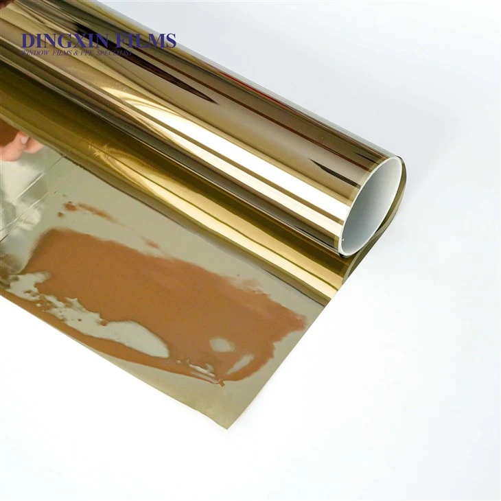 Silver Gold Window Film