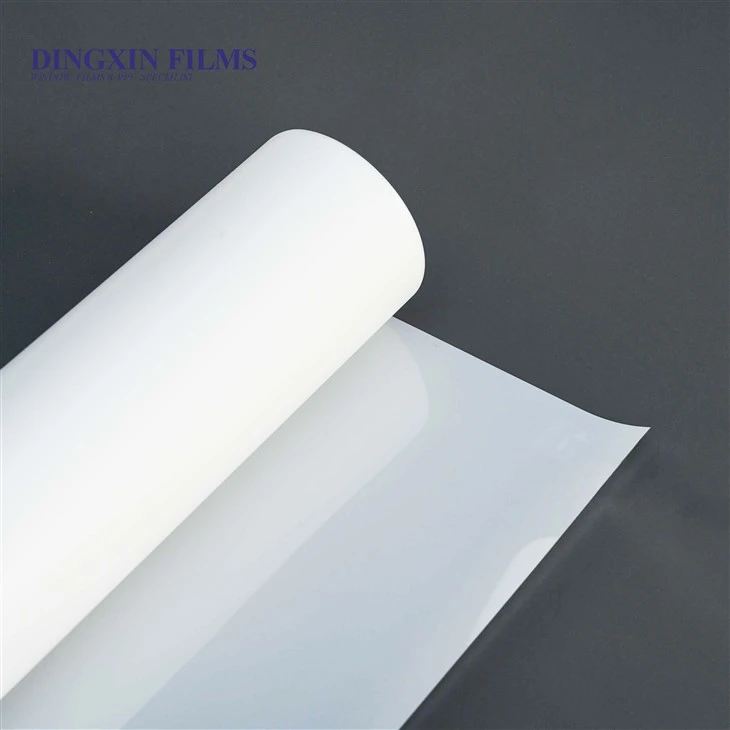 Dark White Matte Film 15%VLT